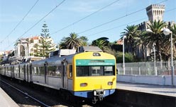 Cascais train from Lisbon